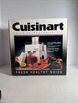 Unused Cuisinart JE-4 Extractor Juicer Open Box Complete. Fixed Price $35.00.