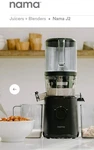 Nama J2 Cold Press Juicer New!!. Fixed Price $579.00.