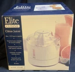 Elite Cuisine 2.5 Cup Citrus Juicer ETS-401 Electric Cord Instruction Manual. Fixed Price $22.46.