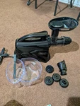 Omega NC900 Horizontal Nutrition Center Electric Juicer, Black. Fixed Price $250.00.