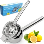Lemon Squeezer Stainless Steel - Heavy Duty Solid Metal Bowl Large.... Fixed Price $32.32.