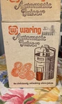 Waring Automatic Juicer Working Model JC1103 Harvest 1975 Vintage Tested Box. Fixed Price $39.99.