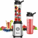 Sboly Personal Blender Smoothie Juicer 600ML - Silver. Fixed Price $102.16.
