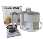 Black & Decker JE1200 Electric 200W Juice Extractor Fruit Vegetable Health Euc. Fixed Price $19.95.