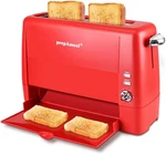 Long Slot Toaster 2 Slice With 6 Shade Settings, Bagel/cancel, Extra Wid. Fixed Price $77.09.