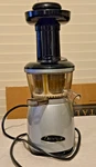 Omega VRT350 Masticating Juicer 150W Silver Black With Parts & Accessories. Fixed Price $39.99.