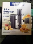 Bagotte DB-002 1000W Centrifugal Juice Extractor 85MM Wide Mouth New In Box. Fixed Price $59.99.