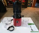 Omega Omjcsmvb Batch Slow Juicer/blender Cold Press Red Color Complete Kit. Fixed Price $119.99.
