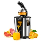 Amzpass Electric Orange Juicer, Citrus Squeezer With 2 Cones And Soft .... Fixed Price $65.03.