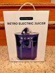 Servappetit Blue 50S Retro Style Electric Juicer Serve Orange Lemon Lime. Fixed Price $24.99.