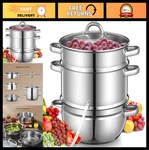 Fohere 11QT Stainless Steel Steam Juicer For Fruit & Vegetables. Fixed Price $126.99.