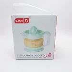 Dual Citrus Juicer 20 Fl. Oz. Cones Pour Spout Green New In Box Dash. Fixed Price $26.89.