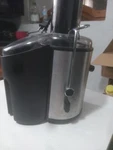 Tru Power Juicer Extra Wide Feed Chute Black/silver (model: JE2098). Fixed Price $49.99.