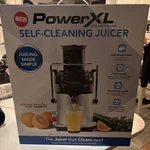 As Seen On Tv Power Xl Self-cleaning Juicer New Box. Fixed Price $75.00.
