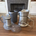 Breville 800JEXL Fountain Elite 1000W Juicer Stainless Steel Tested Works. Fixed Price $109.21.
