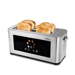 Bbday Touch Screen Smart Toaster 4-SLICE Lcd, 6 Settings, Defrost, Reheat, 1300W. Fixed Price $71.71.