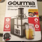 Gourmia Whole Fruit Extraction Juicer With Self Clean.. Fixed Price $40.00.
