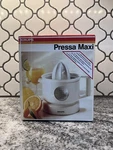 Krups Pressa Maxi Citrus Juicer With Adjustable Pulp 24 Oz Model 293O-70 W/ Box. Fixed Price $23.99.
