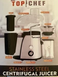 Top Chef Wide Mouth Stainless Steel Dual Speed Centrifugal Juicer Machine-new. Fixed Price $39.00.