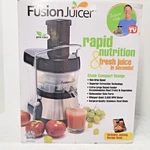 Jason Vale Seen Tv Fusion Juicer Bpa Free Tristar Model MT-1020-1. Fixed Price $119.95.