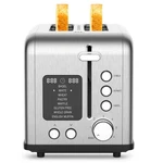 2-SLICE Bagel Toaster Stainless Steel With Screen- Single Function For. Fixed Price $53.19.
