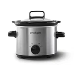 2QT Manual Slow Cooker Stainless Steel 3 Heat Settings Keep Warm New. Fixed Price $23.39.
