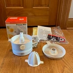 Krups Pressa Mini Electric Citrus Juicer 12 Oz Model 292 Automatic High Low Pulp. Fixed Price $62.88.