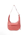 Athleta About Small Crossbody Hobo Bag Mimosa Pink Travel Adjustable Strap. Fixed Price $44.00.