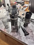 Vida Sana Cold Press Slow Juicer Complete Set With Accessories Tested. Fixed Price $180.00.