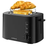 Anfilank 2-SLICE Toaster, 1.5" Wide Slots, Warming Rack, 6 Settings. Fixed Price $52.05.