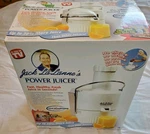 New Original Box Jack Lalanne Power Juicer White Jlpj. Fixed Price $130.00.