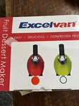 Excelvan Frozen Healthy Fruit Ice Cream/ Yogurt And Dessert Maker Blender. Fixed Price $25.00.