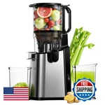 Juicer Machines Euhomy 5.8 Wide Feed Chute Cold Press For Whole. Fixed Price $119.95.