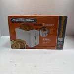 2013 Proctor Silex Durable White Toaster Slice Auto Shutoff Shade Selector Nib. Fixed Price $45.00.
