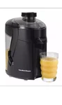 Hamilton Beach Healthsmart Extractor And Electric Juicer, Black, 67801. Fixed Price $49.99.