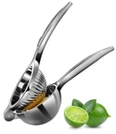 Rekix Lemon Squeezer, Max Extraction Hand Press Juicer, Large, Silver. Fixed Price $18.98.