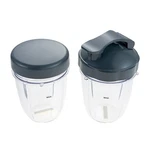 2PCS For Nutribullet 24OZ 900W&600W Blender Cups With Flip Top Lid Flat. Fixed Price $19.00.