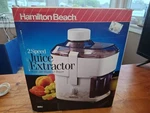 Hamilton Beach 2-SPEED Juice Extractor Original Box 3920J. Fixed Price $28.00.