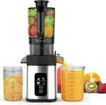 Slow Juicer Machine With 300W Pure Copper Motor, 4.35-INCH Wide Chute & Reverse. Fixed Price $98.04.