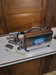 Miracle Pro Green Juicer Machine Model #MJ575 Complete With Attachements. Fixed Price $750.00.