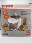 Singer Juice Giant Extractor Model 774B White Vintage New Unused Box. Fixed Price $24.75.