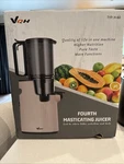 Lqz Cold Press Juicer Slow Masticating, 350WATT, 5.3 Large Feed Chute. Fixed Price $39.99.