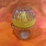 Trudeau Mini Citrus Juicer 1/2 Cup Measure Strainer Pour Spout Yellow. Fixed Price $9.99.