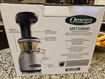 Omega VRT350 Vertical Low Speed Juicer - Silver. Fixed Price $150.00.