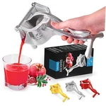 Zulay Fruit Manual Juicer- Heavy Duty Press Squeezer With Silver. Fixed Price $42.70.