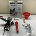 Handy Pantry Sprouting Wheat Grass Juicer, Crank BL-27 Stainless Steel. Fixed Price $80.00.