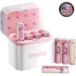 Chic Cherry Blossom Rechargeable Aa Battery Set - 8 Lithium Batteries + Charger. Fixed Price $35.99.
