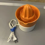 Vintage Sears Roebuck & Counter Craft Juicer Orange. Fixed Price $24.81.