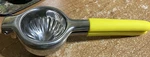 Zulay Kitchen Extra Large Stainless Steel Lemon Squeezer Hand Press. Fixed Price $25.00.