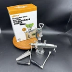 Weston Wheat Grass Juicer Manual Extraction Heavy-duty Stainless Steel 36-3801-W. Fixed Price $49.99.